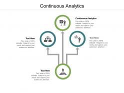 Continuous analytics ppt powerpoint presentation file outline cpb