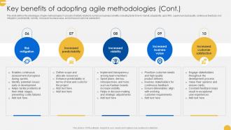 Continuous Change Management Key Benefits Of Adopting Agile Methodologies CM SS V Impactful Compatible