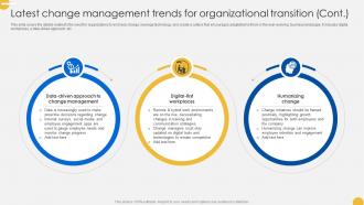 Continuous Change Management Latest Change Management Trends CM SS V Impactful Compatible