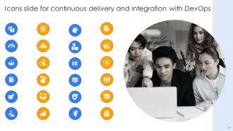 Continuous Delivery And Integration With Devops Powerpoint Presentation Slides Appealing Adaptable