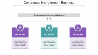 Continuous Improvement Business In Powerpoint And Google Slides Cpb