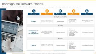 Continuous improvement in project based organizations redesign the software process