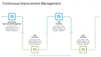 Continuous Improvement Management In Powerpoint And Google Slides Cpb