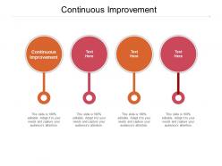 Continuous improvement ppt powerpoint presentation model layouts cpb