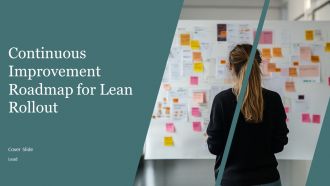 Continuous Improvement Roadmap For Lean Rollout PPT Slides AT Continuous Improvement Roadmap For Lean Rollout PPT Slides AT