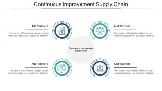 Continuous Improvement Supply Chain In Powerpoint And Google Slides Cpb