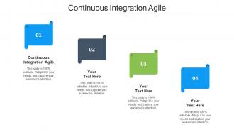 Continuous Integration Agile Ppt Powerpoint Presentation Icon Summary Cpb