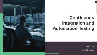 Continuous Integration And Automation Testing PPT Example AT