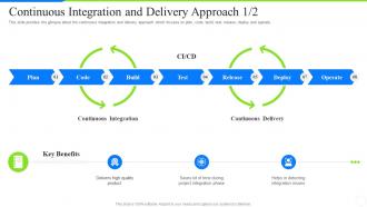 Continuous integration and delivery approach development operations skills