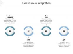 Continuous integration ppt powerpoint presentation professional gallery cpb