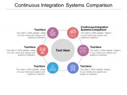 Continuous integration systems comparison ppt powerpoint presentation slide cpb