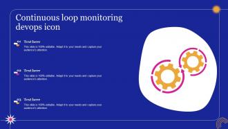 Continuous Loop Monitoring DEVOPS Icon
