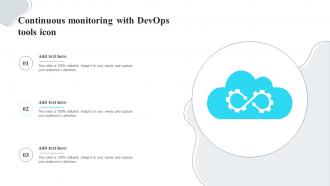 Continuous Monitoring With Devops Tools Icon