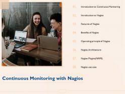 Continuous monitoring with nagios plugins m1091 ppt powerpoint presentation diagram ppt