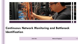 Continuous Network Monitoring And Bottleneck Identification PPT PowerPoint AT