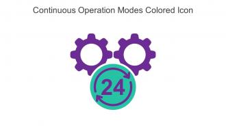 Continuous Operation Modes Colored Icon In Powerpoint Pptx Png And Editable Eps Format