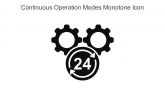 Continuous Operation Modes Monotone Icon In Powerpoint Pptx Png And Editable Eps Format