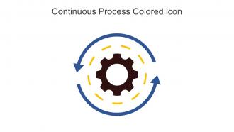 Continuous Process Colored Icon In Powerpoint Pptx Png And Editable Eps Format
