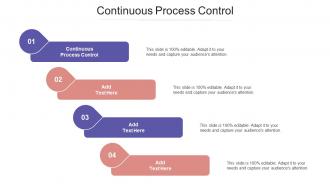 Continuous Process Control Ppt Powerpoint Presentation Infographics Master Slide Cpb