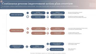 Continuous Process Improvement Action Plan Overview