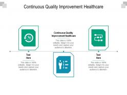Continuous quality improvement healthcare ppt powerpoint presentation infographics examples cpb