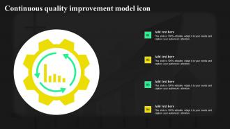 Continuous Quality Improvement Model Icon