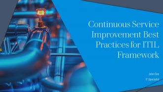Continuous Service Improvement Best Practices For ITIL Framework PPT Template AT