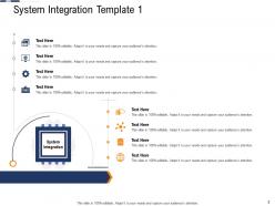 Continuous system integration model powerpoint presentation slides
