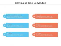 Continuous time convolution ppt powerpoint presentation file topics cpb