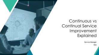 Continuous Vs Continual Service Improvement Explained PPT Sample AT