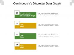Continuous vs discretea data graph ppt powerpoint presentation styles design inspiration cpb