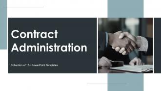 Contract Administration Powerpoint Ppt Template Bundles