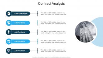 Contract Analysis In Powerpoint And Google Slides Cpb