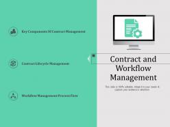 Contract and workflow management n574 powerpoint presentation tips