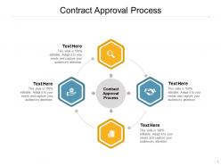 Contract approval process ppt powerpoint presentation slides show cpb