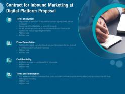 Contract For Inbound Marketing At Digital Platform Proposal Ppt Styles Graphics