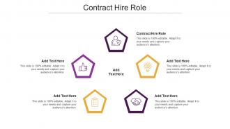 Contract Hire Role Ppt Powerpoint Presentation Pictures Designs Download Cpb