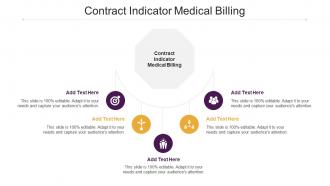 Contract Indicator Medical Billing Ppt Powerpoint Presentation Visual Aids Example 2015 Cpb