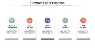 Contract Labor Expense In Powerpoint And Google Slides Cpb