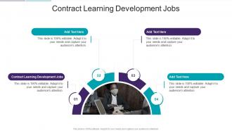 Contract Learning Development Jobs In Powerpoint And Google Slides Cpb