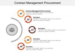 Contract management procurement ppt powerpoint presentation pictures mockup cpb