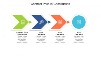 Contract price in construction ppt powerpoint presentation model pictures cpb