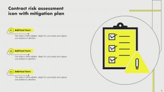 Contract Risk Mitigation Plan Powerpoint Ppt Template Bundles Informative Ideas