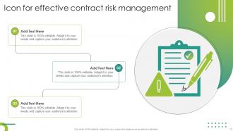 Contract Risk Powerpoint Ppt Template Bundles Editable Ideas