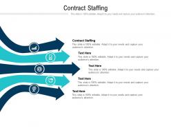 Contract staffing ppt powerpoint presentation slides deck cpb