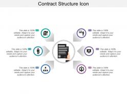 Contract structure icon
