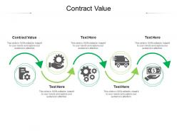 Contract value ppt powerpoint presentation model designs cpb