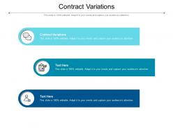 Contract variations ppt powerpoint presentation slides templates cpb