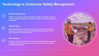 Contractor Safety Management PPT Presentation AT Ideas Captivating