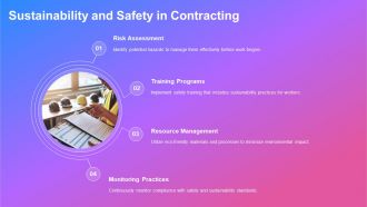 Contractor Safety Management PPT Presentation AT Compatible Captivating